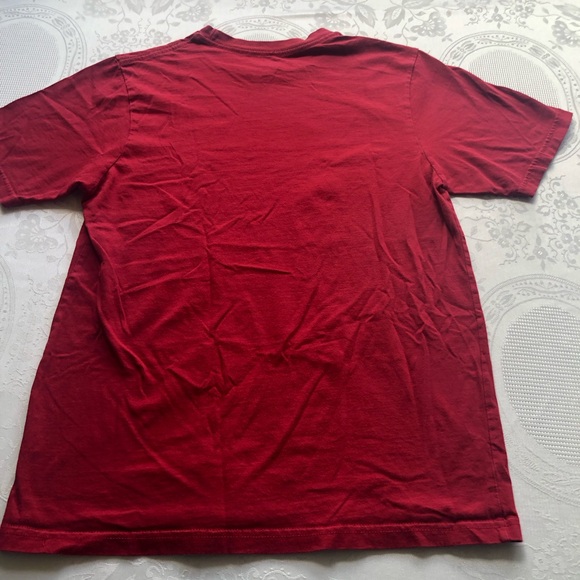 Vans Off The Wall Red Graphic T-Shirt Junior Boys Size M(10-12) Classic-Fit Tee - Picture 9 of 13
